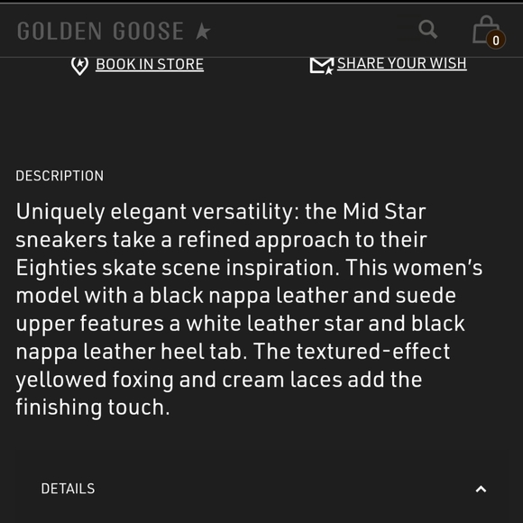 🔴SOLD🔴 Golden Goose MID STAR 2 - Picture 8 of 10